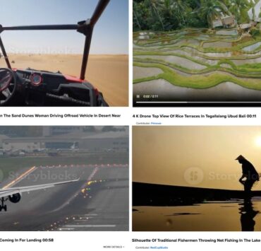 screencaptured from videos from storyblocks