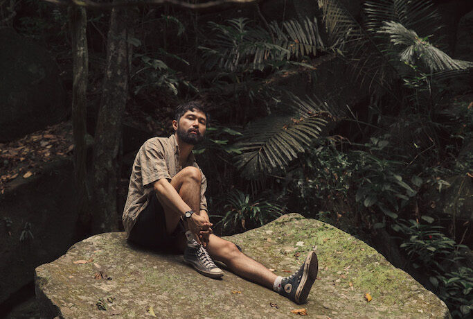 artist ryan villamael hike on mt. makiling los baños, laguna