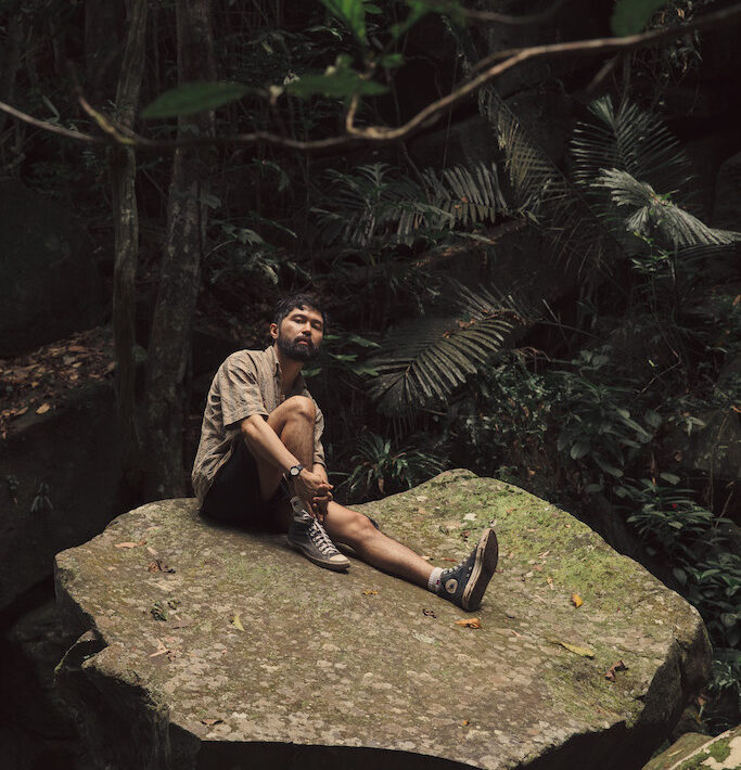 artist ryan villamael hike on mt. makiling los baños, laguna