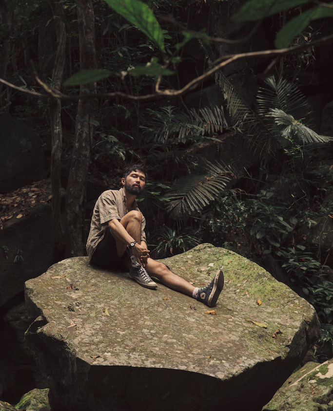 artist ryan villamael hike on mt. makiling los baños, laguna