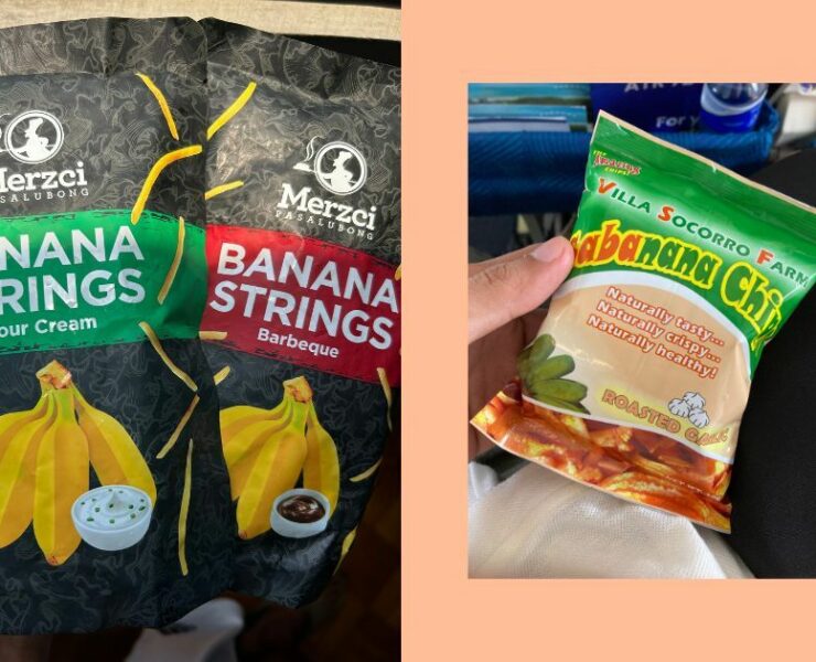 banana chips savory flavor sour cream barbecue roasted garlic