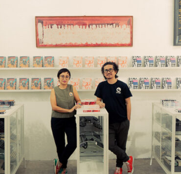 Marina Cruz Rodel Tapaya artists at Istorya Studio in Bulacan