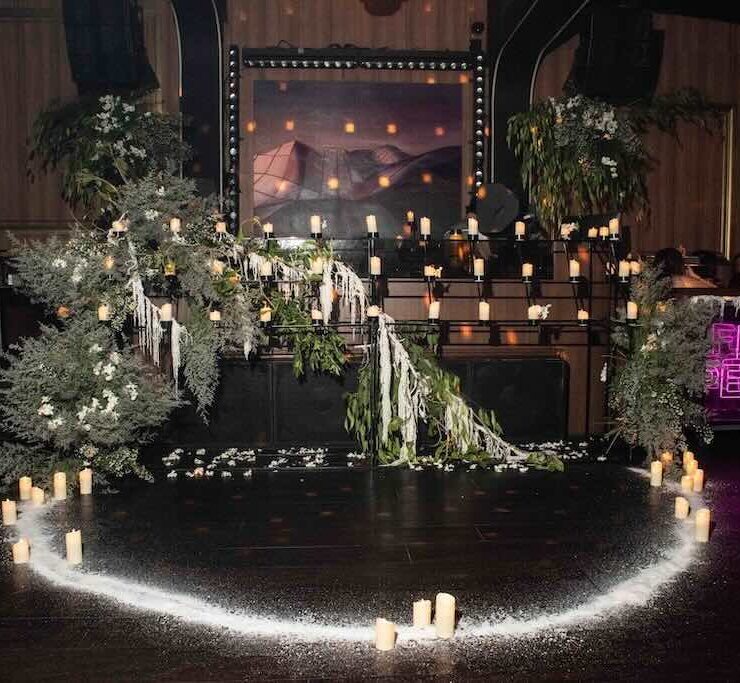 paraluman flora installation crwn seance